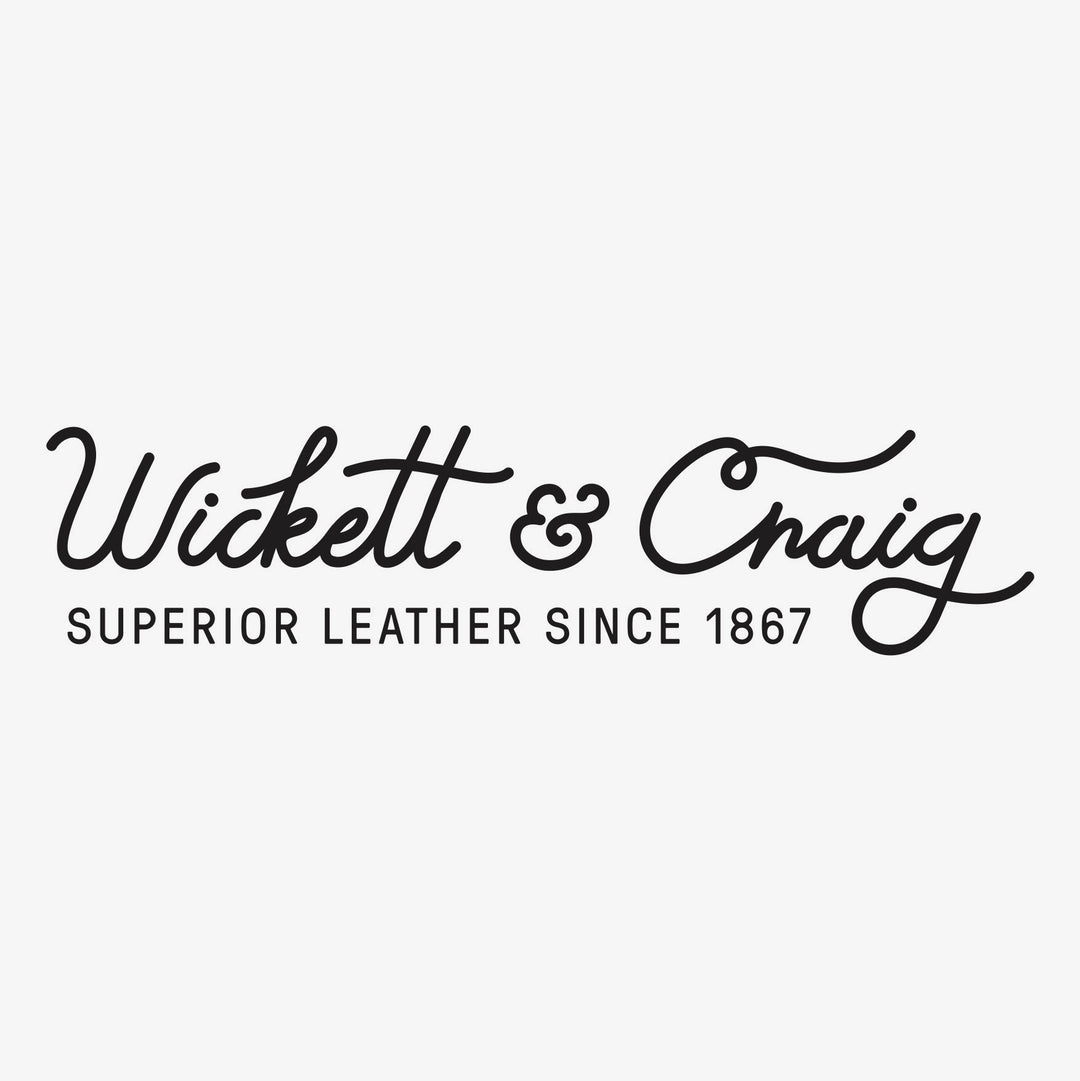 Our leather from Wickett & Craig