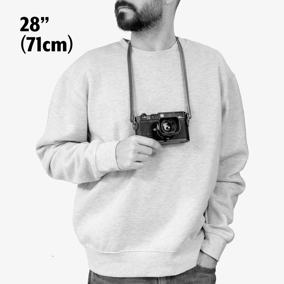 Leather camera strap (F4 SLIM)