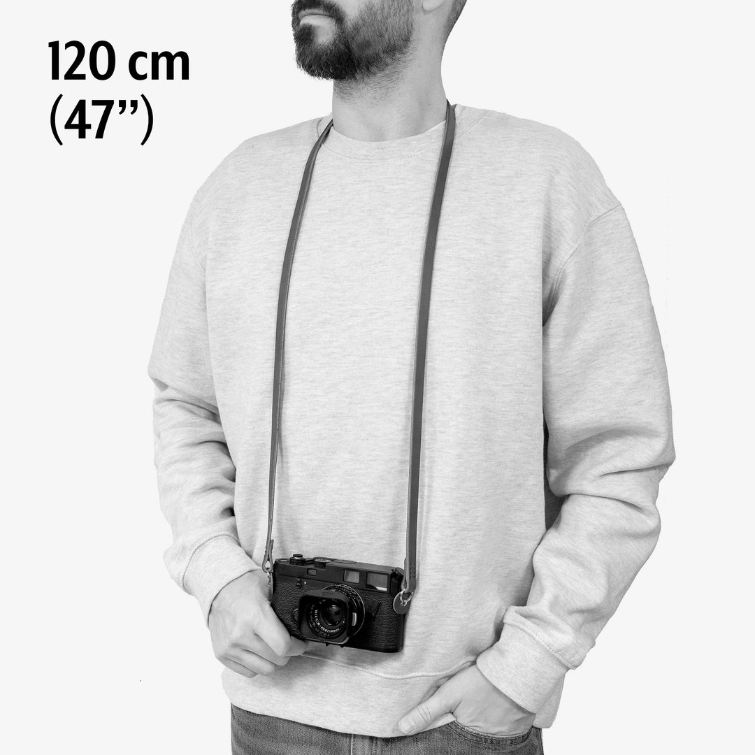 Leather camera strap (F4 SLIM)