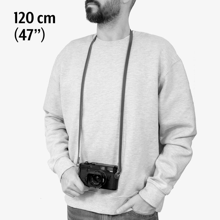 Leather camera strap (F4 SLIM)