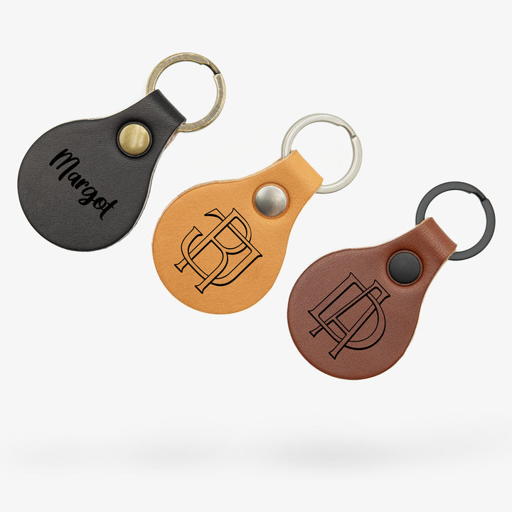 Round keychain