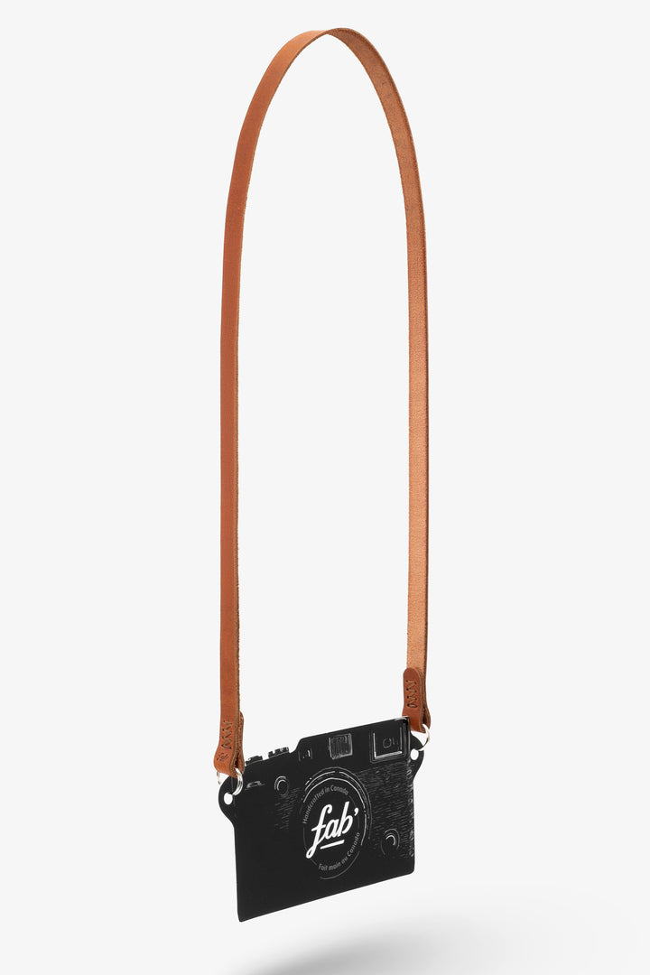 Leather camera strap (F4)