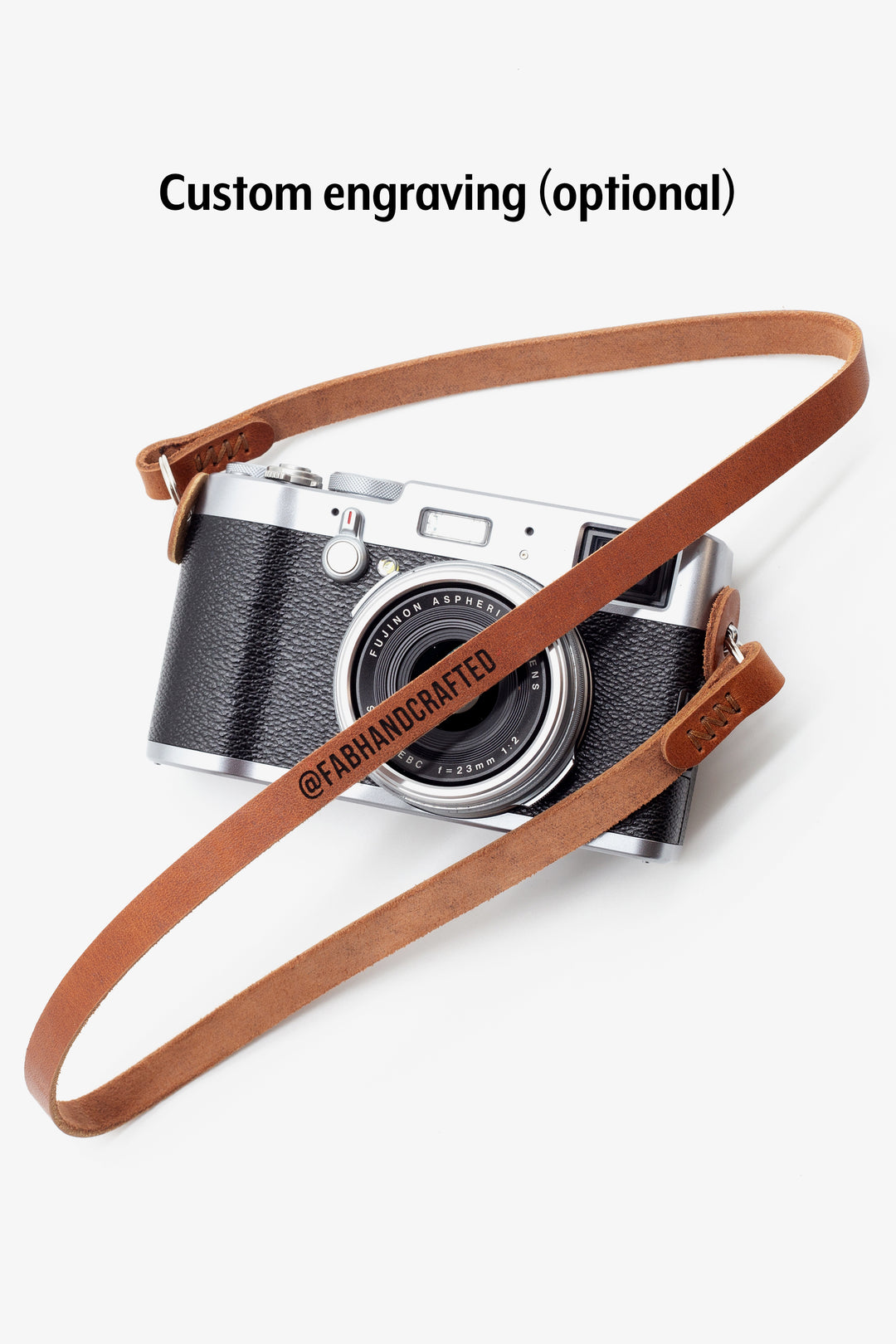 Leather camera strap (F4)