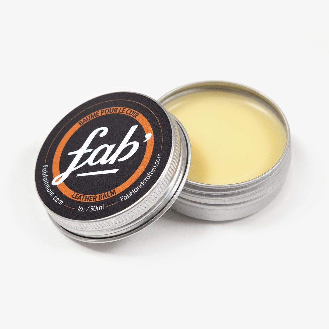 Leather balm